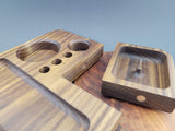 Walnut Shesh Tray (detachable de-bolwer)