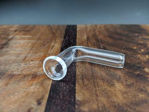 GHI210 - 3.25 I/O Glass Tobacco Pipe w/Square Mouthpiece, Rod